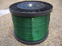 Kg 0.5mm Solderable Grade 1 Green Enamelled Copper Wire On D160 Reel